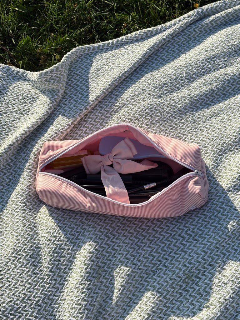 Pink Horizon Hair Essentials Bag